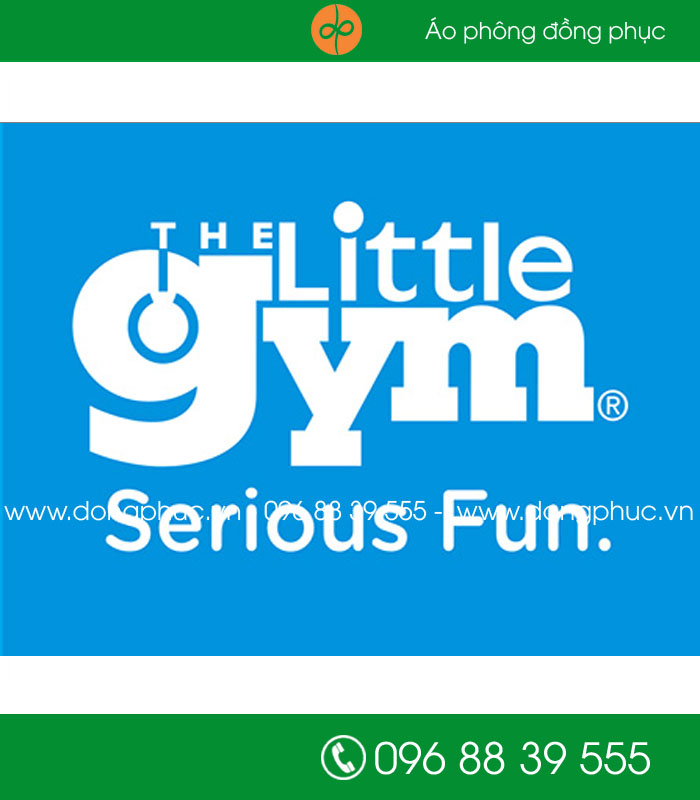 May đồng phục công ty The little GYM 