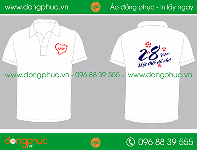 Áo phông đồng phục Lớp 12A4 - Trường PTTH Yên Thành