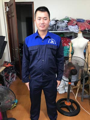 May đồng phục bảo hộ Công ty môi trường đô thị Hà Nội Thành Đạt