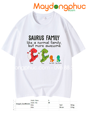 May áo phông Sarus Family