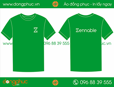 Áo phông đồng phục công ty Zennable