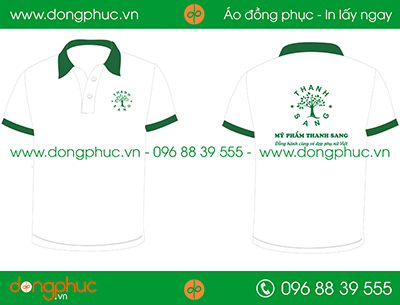 Áo phông đồng phục công ty Mỹ phẩm Thanh Sang