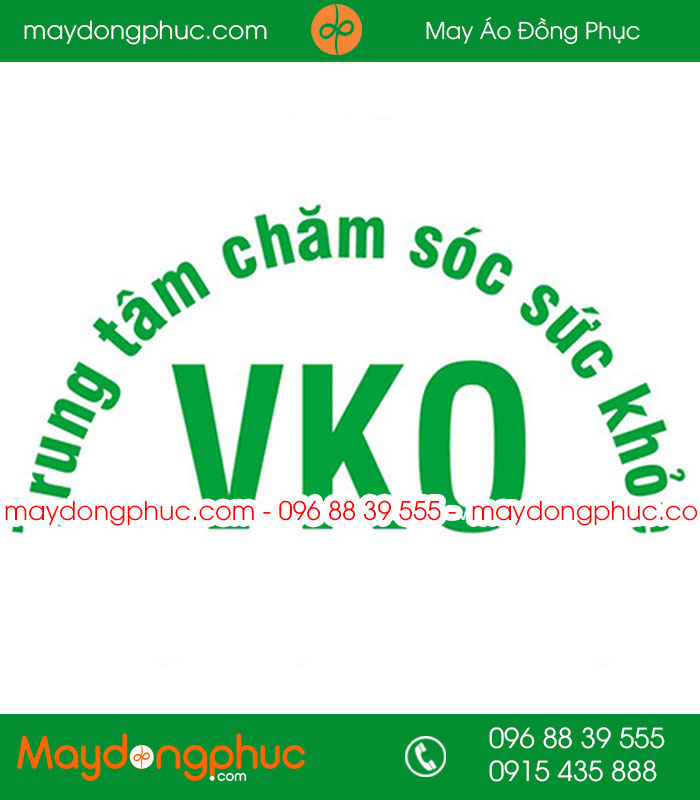 May đồng phục Trung tâm chăm sóc sức khỏe VKO