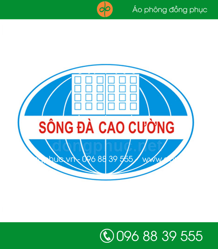 May đồng phục công ty Sông Đà Cao Cường. 