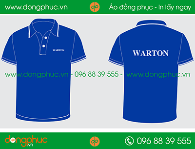 Áo phông đồng phục công ty Warton