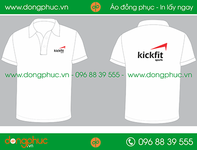 Áo phông đồng phục công ty Kickfit Sports