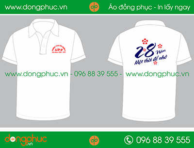 Áo phông đồng phục Lớp H - Trường PTTH Yên Thành