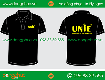 Áo phông đồng phục công ty UNIE