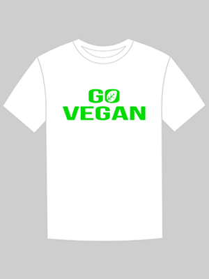 May áo công ty Go Vegan