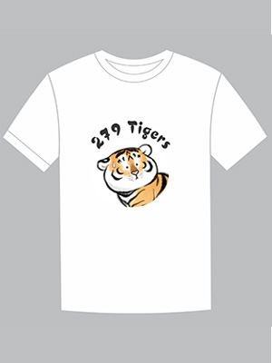 May áo phông quán 279 Tigers