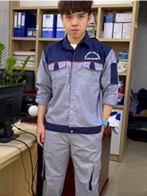 May áo đồng phục bảo hộ điện nước Thái Dương