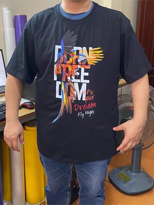 May áo phông Born Freedom