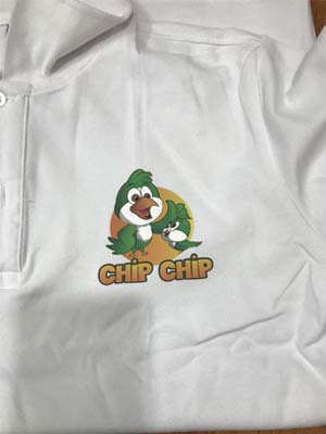 May áo phông Trung tâm tiếng anh Chip Chip