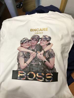 May áo phông nhóm Boss BNCare Group