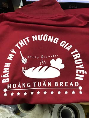 May áo phông Quán bánh mỳ Hoàng Tuấn