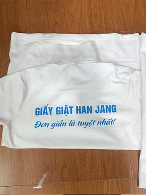 May áo phông Công ty Giấy giặt Han Jang