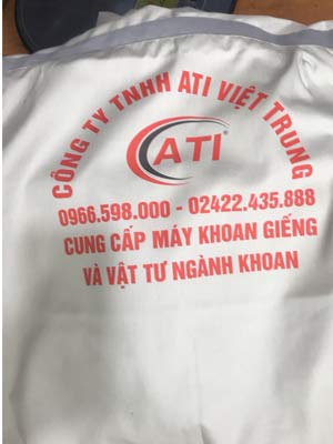 May áo bảo hộ Công ty TNHH ATI Việt Trung