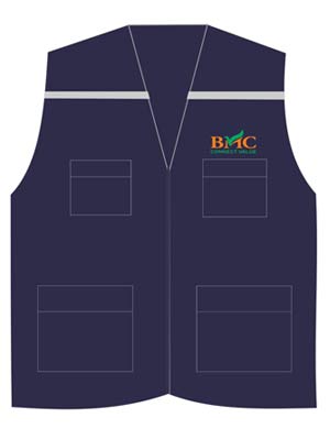 May áo gile đồng phục Công ty BMC