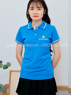 May áo phông Công ty dịch vụ và du lịch Kỳ Việt