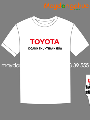 May áo phông Toyota Thanh Hóa