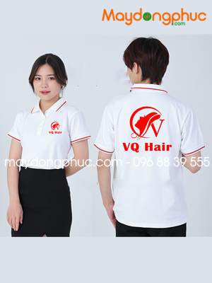 May áo phông đồng phục VQ Hair