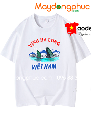 May áo phông đồng phục Du lịch Hạ Long Việt Nam