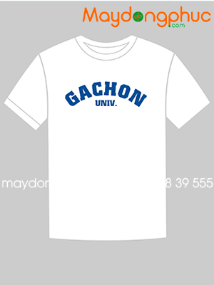 May áo phông Công ty Gachon UNIV