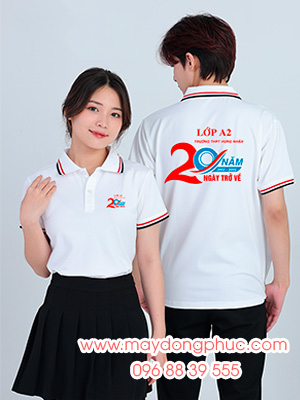 May áo Lớp 12A Trường THPT Hưng Nhân niên khóa 2002-2005 - 20 năm Ngày trở về 