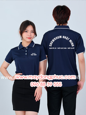 May áo phông Showroom Nhật Minh