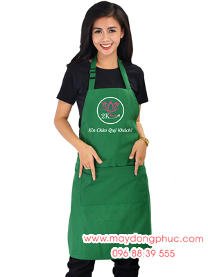 May tạp dề Quán 2K Food