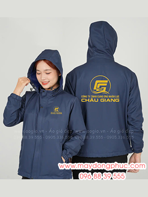 May áo gió Công ty TNHH Cung ứng nhân lực Châu Giang