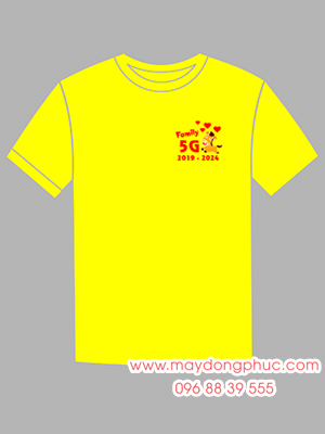 May áo phông Family 5G - Học hết sức Học hết mình