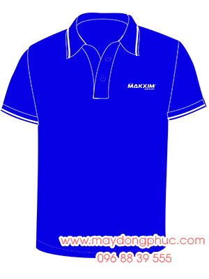 May áo phông đồng phục Makxim Group