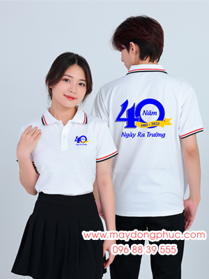 May áo phông kỉ niệm 40 năm 1985-2025 Ngày ra trường