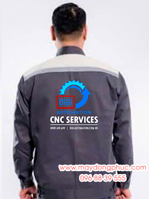 May đồng phục bảo hộ Digi Automation CNC Services