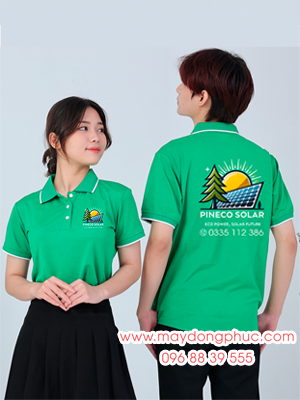May áo phông Công ty Pineco Solar