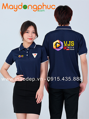 May áo phông đồng phục VJS Media LiveStream