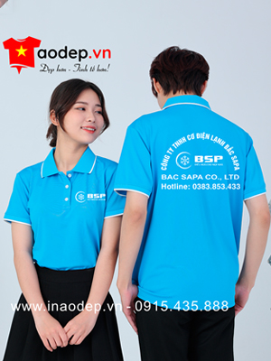 May áo phông Công ty TNHH Cơ điện lạnh Bắc Sapa