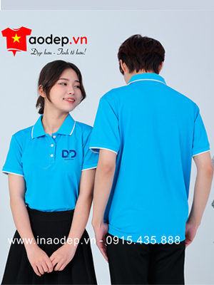 May áo phông đồng phục DD Đi để dẫn đầu