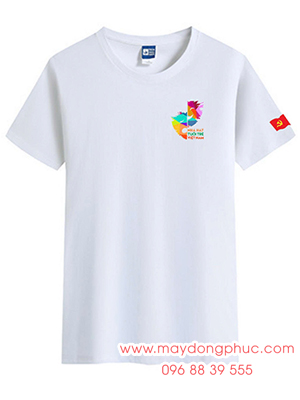 May Áo phông cổ tròn Nhà hát tuổi trẻ Việt Nam - Độc lập - Tự do - Hạnh Phúc