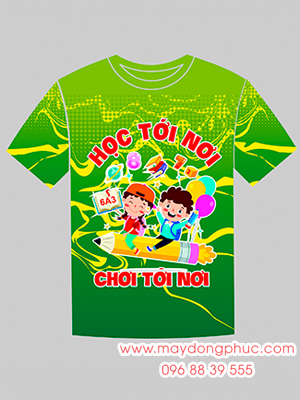 May áo Lớp 6A3 Học tới nơi Chơi tới nơi