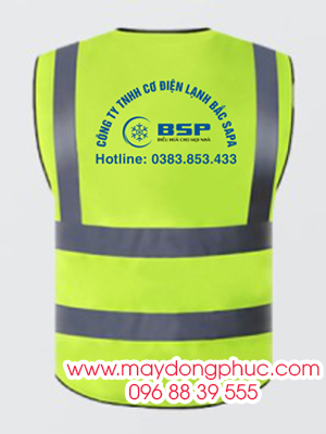 May áo gile Công ty TNHH Cơ điện Lạnh Bắc Sapa BSP