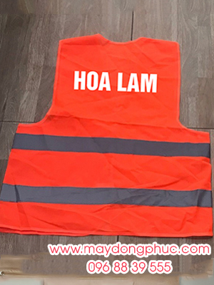 May áo gile đồng phục Công ty Hoa Lam
