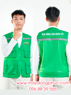 May áo gile Vựa nông sản miền Tây SHD