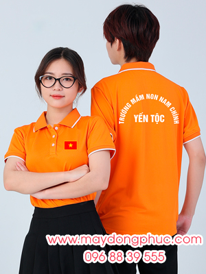 May áo phông Trường mầm non Nam Chính Yến Tộc