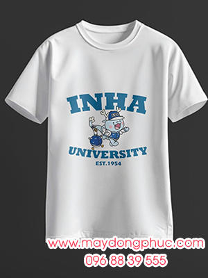 May áo phông INHA University EST.1954