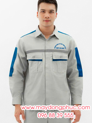 May đồng phục bảo hộ Công ty Nhôm kính cơ khí Sơn Phát
