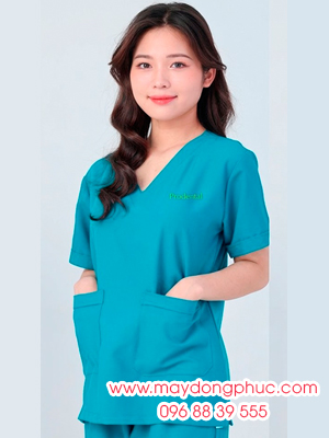 May đồng phục y tế Win Dental