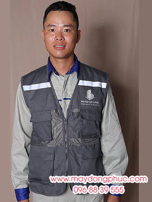 May áo gile Công ty Minh Quang