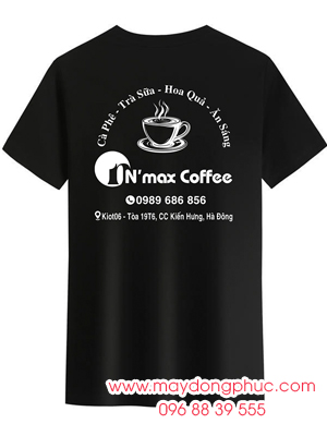 May áo phông Quán N’Max Coffee